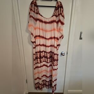 Tess Holliday mblm Tie-Dye Maxi Dress 4x